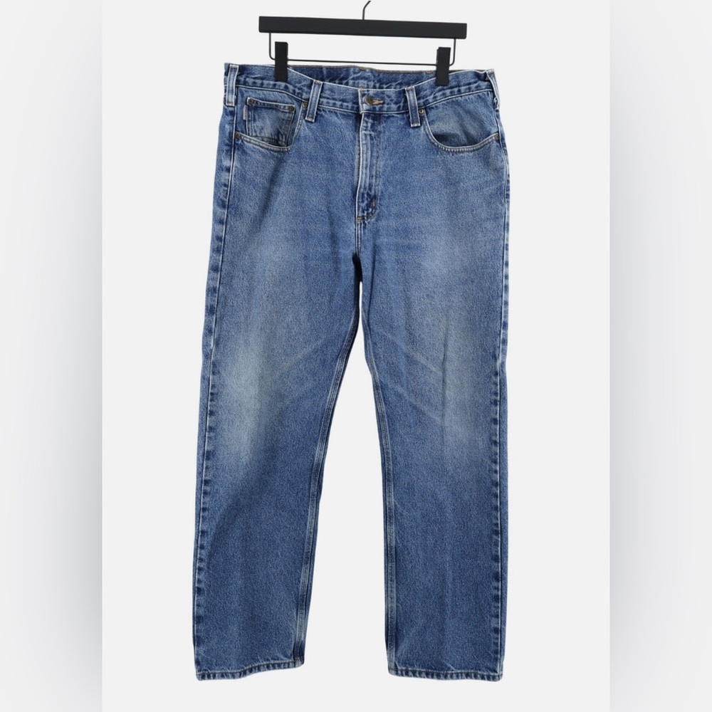 Carhartt Men's Relaxed Fit Blue Jeans